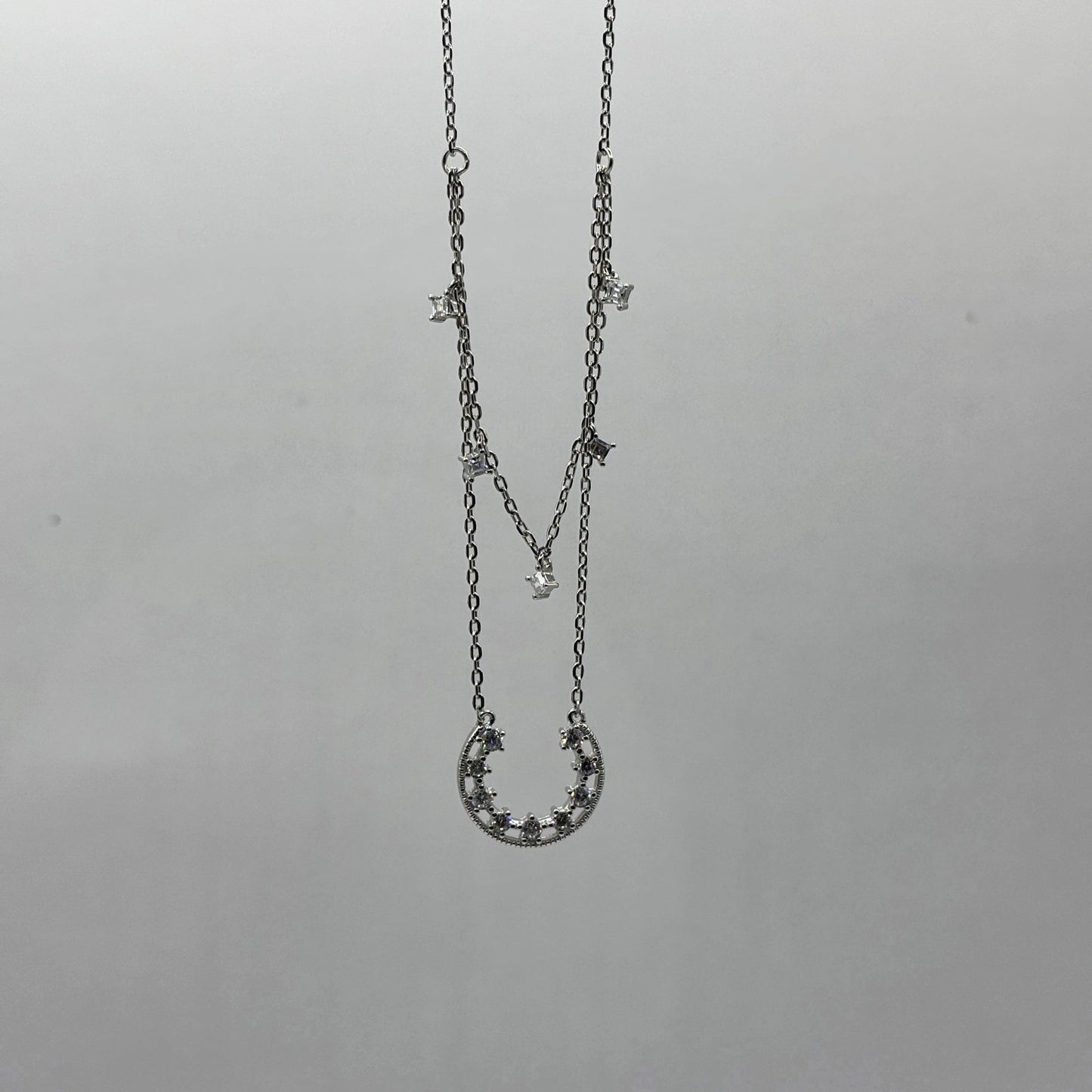 Celestial Breeze 2 Layer Star Necklace
