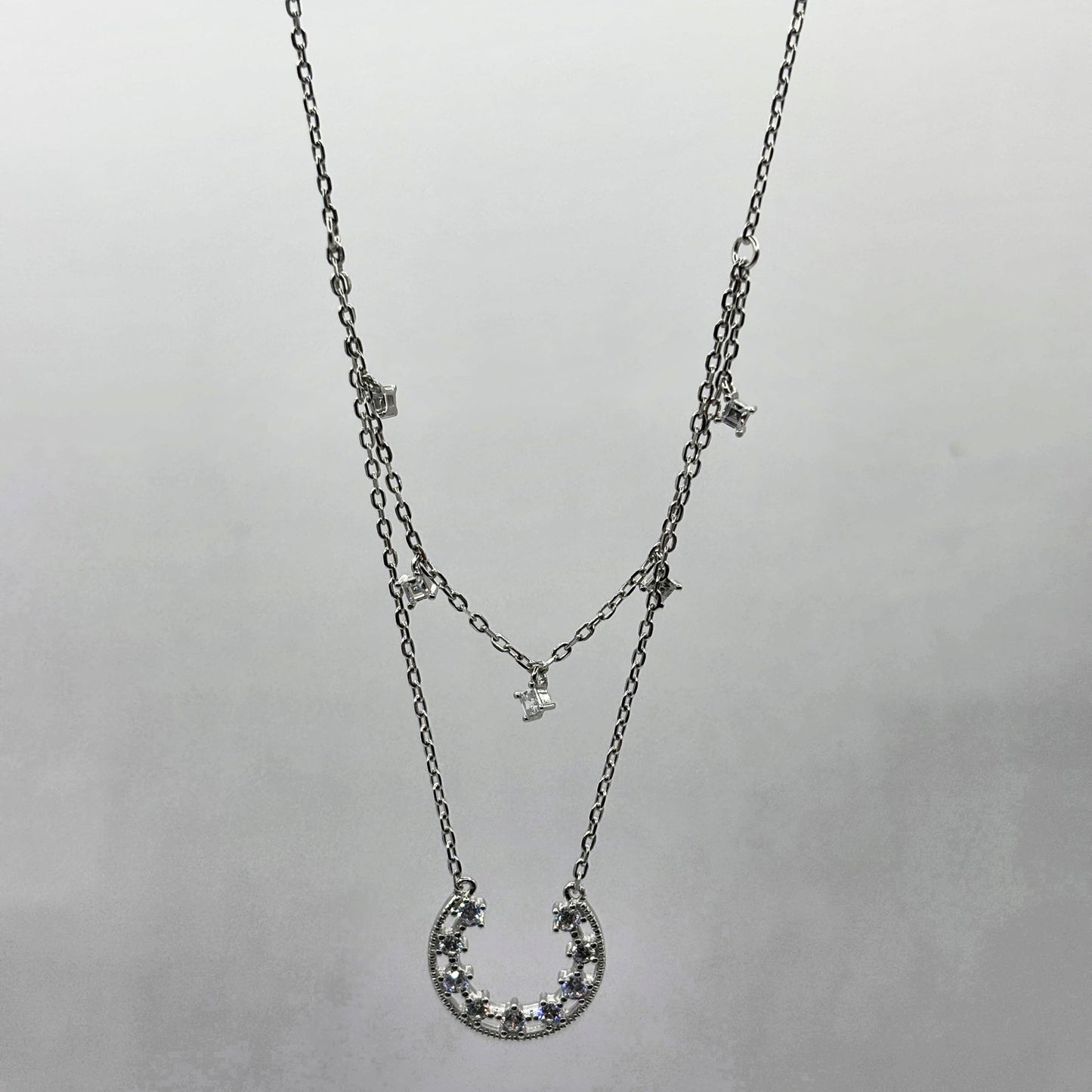 Celestial Breeze 2 Layer Star Necklace