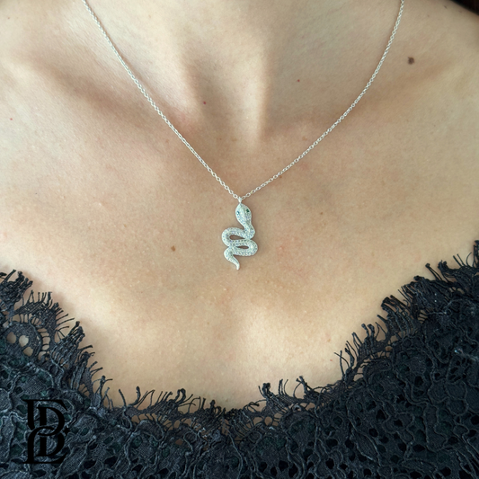 Ethereal Serpent Necklace